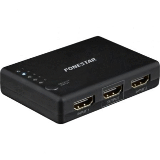 Conmutador hdmi fonestar fo-22sw51/ 5 entradas-1 salida