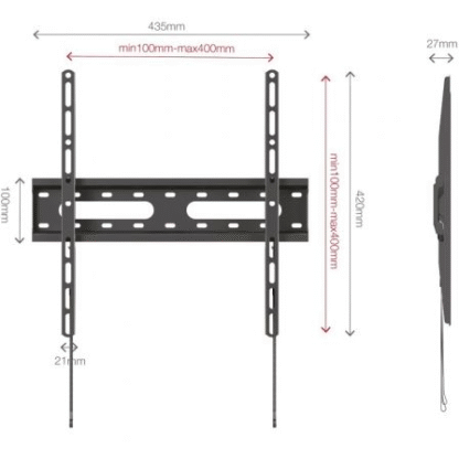 Soporte de pared fonestar fix-044ba para tv de 32-70"/ hasta 45kg - Imagen 4