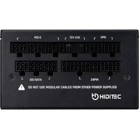Fuente de alimentación hiditec gdx1050 v3/ 1050w/ ventilador 14cm/ atx 3.1/ pcie 5.1/ 80 plus gold - Imagen 4