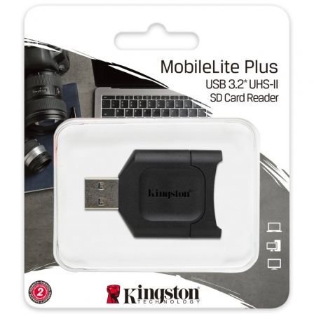 Lector de tarjetas externo kingston mobilelite plus sd/ usb 3.2 - Imagen 3