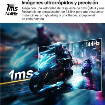 Monitor gaming lg ultragear 32g810sa-w 32"/ 4k/ multimedia/ 1ms/ 144hz/ ips/ regulable en altura/ blanco - Imagen 2
