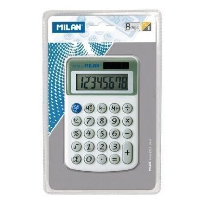 Calculadora milan 40918bl/ gris - Imagen 2