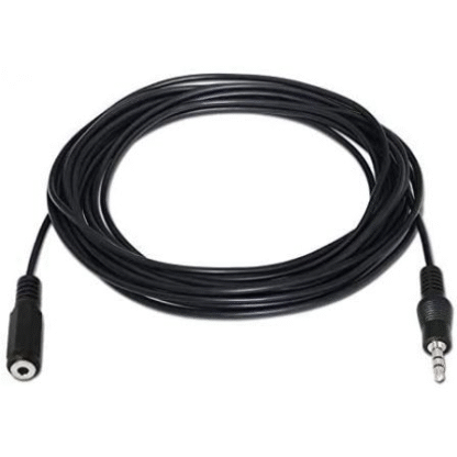 Cable estéreo nanocable 10.24.0201/ jack 3.5 macho - jack 3.5 hembra/ 1.5m - Imagen 2