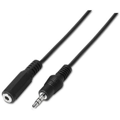Cable estéreo nanocable 10.24.0201/ jack 3.5 macho - jack 3.5 hembra/ 1.5m - Imagen 3