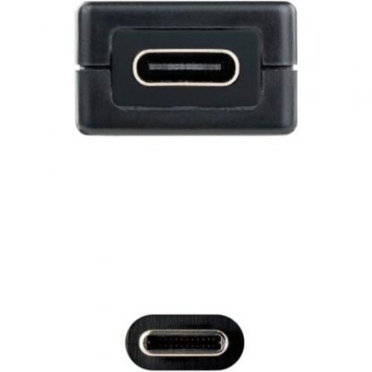 Cable alargador usb tipo-c 3.2 con amplificador nanocable 10.01.1312/ usb tipo-c macho - usb tipo-c hembra/ 10m/ negro - Imagen 3