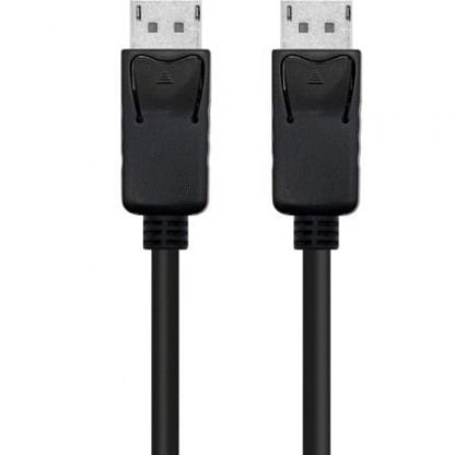 Cable displayport 1.4 8k nanocable 10.15.2800/ displayport macho - displayport macho/ 50cm/ certificado/ negro - Imagen 2
