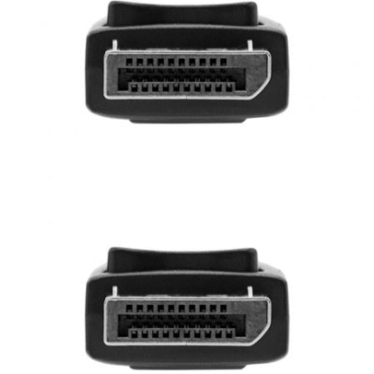 Cable displayport 1.4 8k nanocable 10.15.2800/ displayport macho - displayport macho/ 50cm/ certificado/ negro - Imagen 3