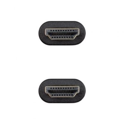 Cable hdmi 2.0 4k ccs nanocable 10.15.3903/ hdmi macho - hdmi macho/ 3m/ negro - Imagen 3