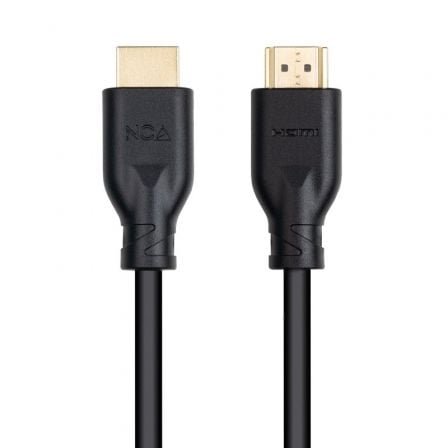 Cable hdmi 2.0 4k ccs nanocable 10.15.3905/ hdmi macho - hdmi macho/ 5m/ negro - Imagen 2