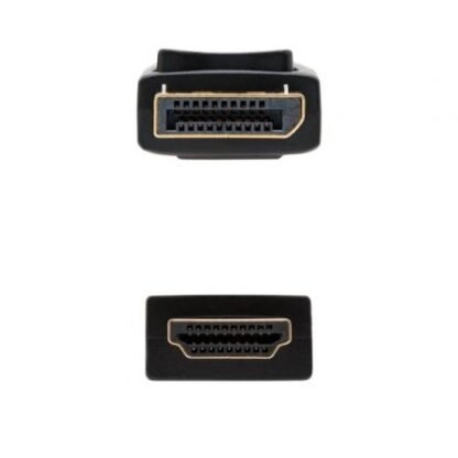 Cable conversor nanocable 10.15.4310/ displayport macho - hdmi macho/ 10m/ negro - Imagen 3