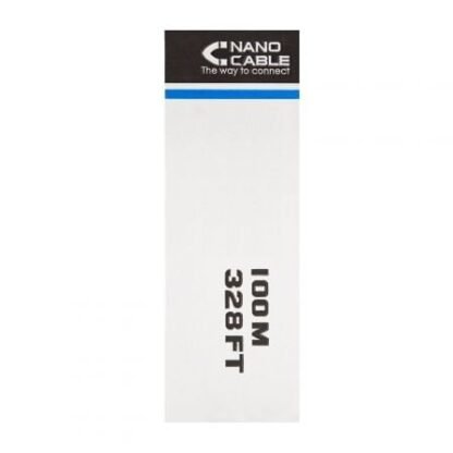 Bobina de cable rj45 utp nanocable 10.20.0302-flex cat.5e/ 100m/ gris - Imagen 2
