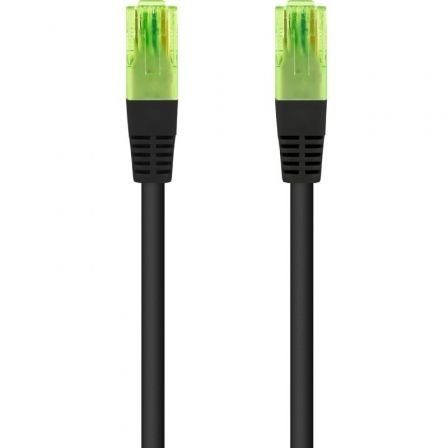 Cable de red rj45 utp nanocable 10.20.1400-l30-bk cat.6/ 30cm/ negro - Imagen 3