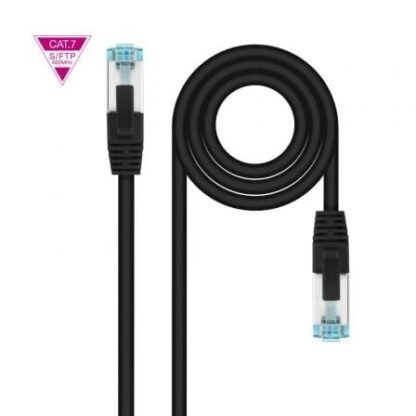 Cable de red rj45 sftp nanocable 10.20.1701-bk cat.7/ 1m/ negro - Imagen 2