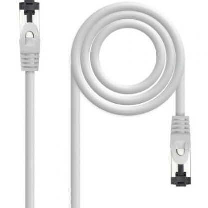 Cable de red rj45 sstp nanocable 10.20.2000-l25 cat.8.1/ 25cm/ gris