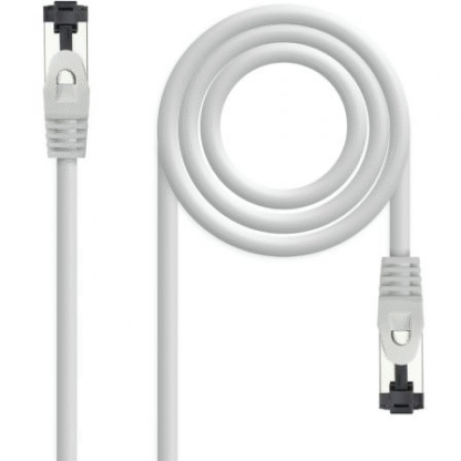 Cable de red rj45 sstp nanocable 10.20.2001 cat.8.1/ 1m/ gris