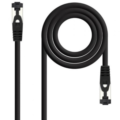 Cable de red rj45 sstp nanocable 10.20.2002-bk cat.8.1/ 2m/ negro
