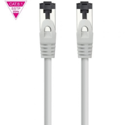 Cable de red rj45 sstp nanocable 10.20.2002 cat.8.1/ 2m/ gris - Imagen 2