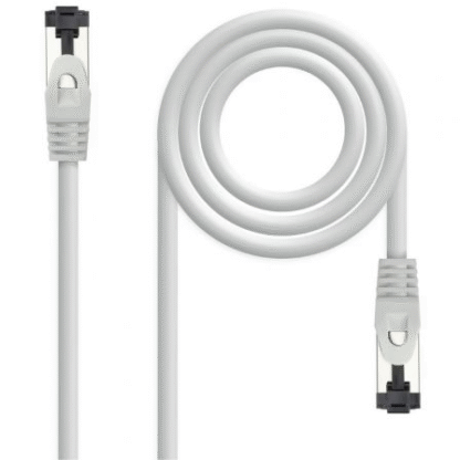 Cable de red rj45 sstp nanocable 10.20.2015 cat.8.1/ 15m/ gris