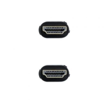 Cable hdmi nanocable 10.15.8003/ hdmi macho - hdmi macho/ 3m/ negro - Imagen 2