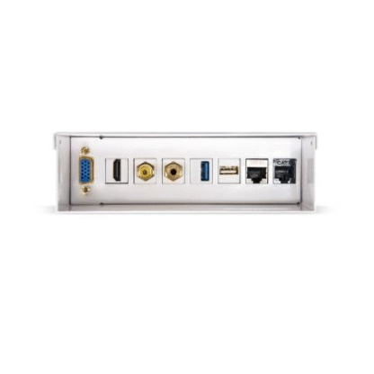 Caja de conexiones nanocable 10.35.0003/ vga - hdmi - jack 3.5 - rca - usb 3.0 - usb 2.0 - 2x rj45 - Imagen 2
