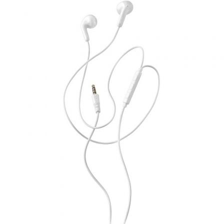 Auriculares intrauditivos ngs cross flip/ con micrófono/ jack 3.5/ blancos - Imagen 2