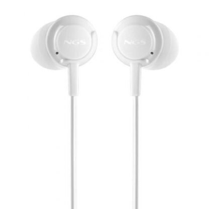 Auriculares intrauditivos ngs cross step/ con micrófono/ usb tipo-c/ blancos - Imagen 3