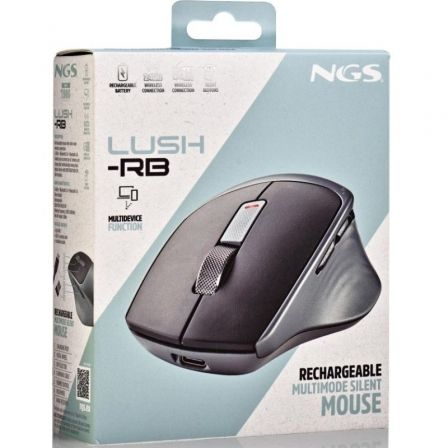 Ratón inalámbrico ngs lush-rb/ hasta 1600 dpi - Imagen 5