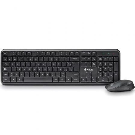 Teclado y ratón inalámbricos ngs harmony kit - Imagen 4