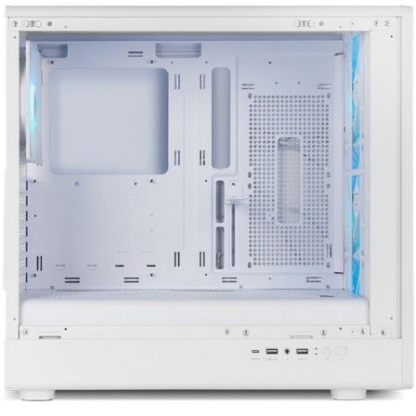 Caja gaming semitorre nox hummer aero/ blanco - Imagen 4