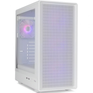 Caja gaming semitorre nox infinity iota/ blanca