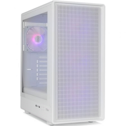 Caja gaming semitorre nox infinity iota/ blanca