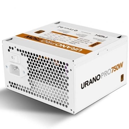 Fuente de alimentación nox hummer urano pro white/ 750w/ ventilador 12cm/ 80 plus bronze