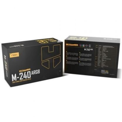 Sistema de refrigeración líquida nox m-240 argb/ negro - Imagen 5