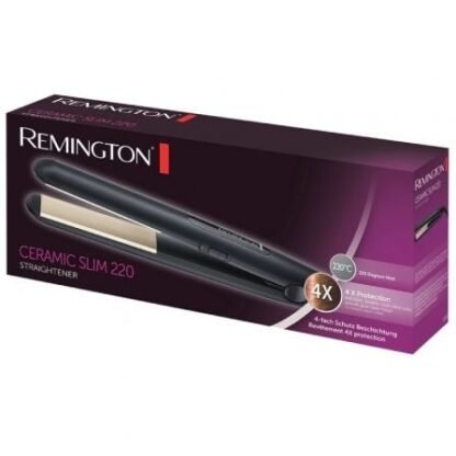 Plancha para el pelo remington ceramic slim 220 s1510/ negro - Imagen 2