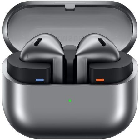 Auriculares bluetooth samsung galaxy buds 3 con estuche de carga/ autonomía 6h/ gris