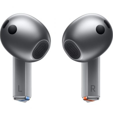 Auriculares bluetooth samsung galaxy buds 3 con estuche de carga/ autonomía 6h/ gris - Imagen 2