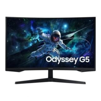 Monitor gaming curvo samsung odyssey g5 s32cg552eu 32"/ qhd/ 1ms/ 165hz/ va/ negro