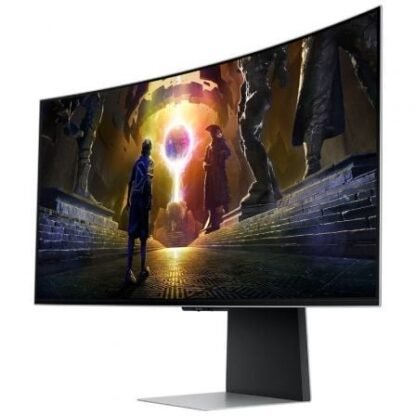 Monitor gaming ultrapanorámico curvo samsung g8 odyssey oled s34dg850su 34"/ wqhd/ 0.03ms/ 175hz/ multimedia/ regulable en - Imagen 2