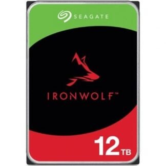 Disco duro seagate ironwolf nas st12000vn0008 12tb/ 3.5"/ sata iii/ 256mb