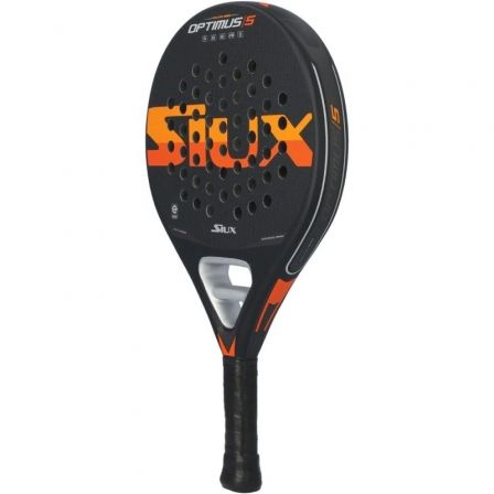 Pala de pádel siux optimus 5/ negra y naranja - Imagen 2