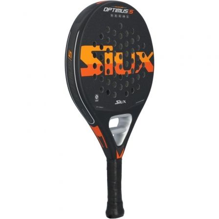 Pala de pádel siux optimus 5/ negra y naranja - Imagen 3
