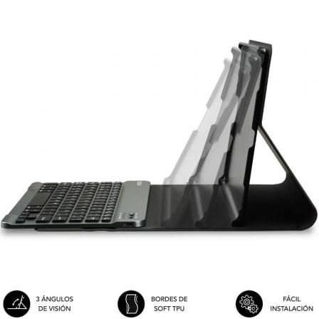 Funda con teclado subblim keytab pro bt lenovo idea tab 11" 2025/ negra - Imagen 4