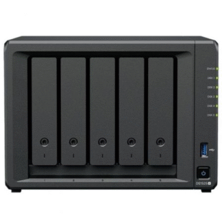 Nas synology diskstation ds1525+/ 5 bahías 3.5"- 2.5"/ 8gb ddr4/ formato torre