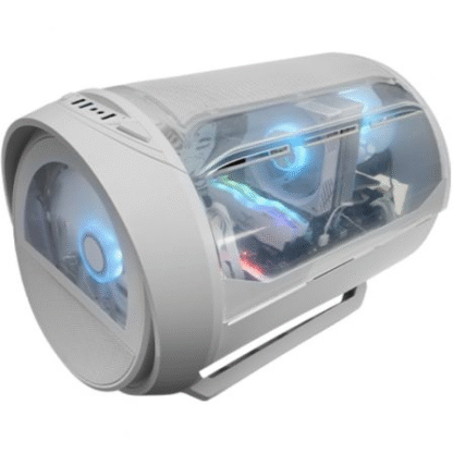Caja gaming minitorre mars gaming mc-cylon/ blanca - Imagen 2