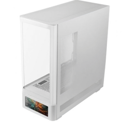 Caja gaming semitorre mars gaming mc-lcdpro/ blanca - Imagen 4