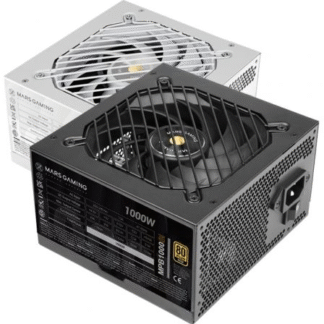 Fuente de alimentación mars gaming mpb1000si/ 1000w/ ventilador 14cm/ 80 plus gold
