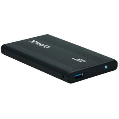 Caja externa para disco duro de 2.5" tooq tqe-2524b/ usb 3.1