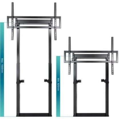 Soporte de pared fijo/ suelo tooq hiperión fs2280m-b para tv de 55-100"/ hasta 120kg - Imagen 2