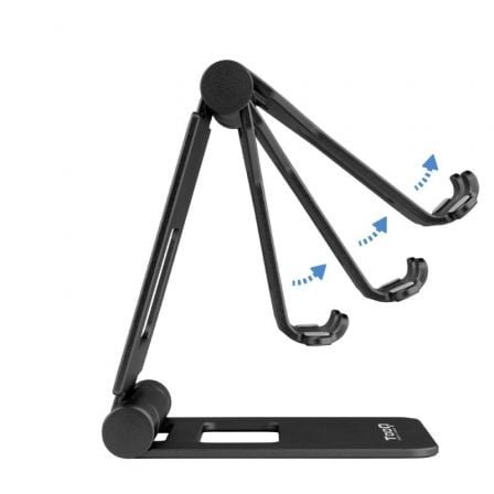 Soporte para smartphone/tablet tooq ph-keops-noche/ negro - Imagen 4