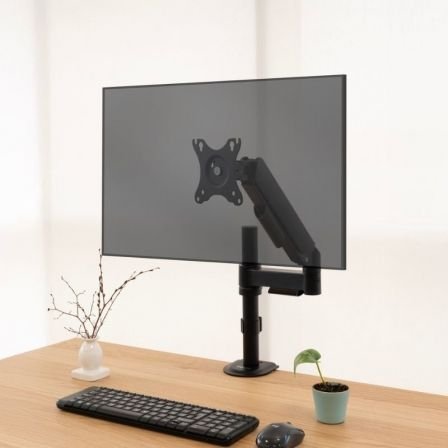 Soporte de mesa para monitor tooq db1532tnr-b/ giratorio/ inclinable/ hasta 9kg - Imagen 3